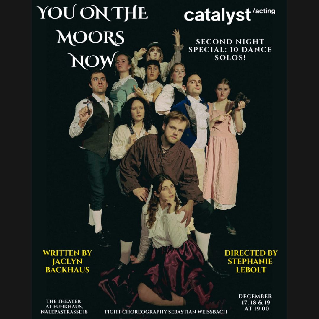 You on the moors now poster